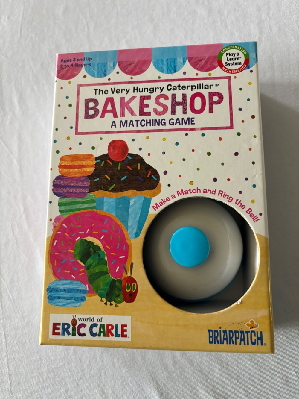 Eric Carle The Very Hungry Caterpillar Bakeshop Matching Game - Blue Accents